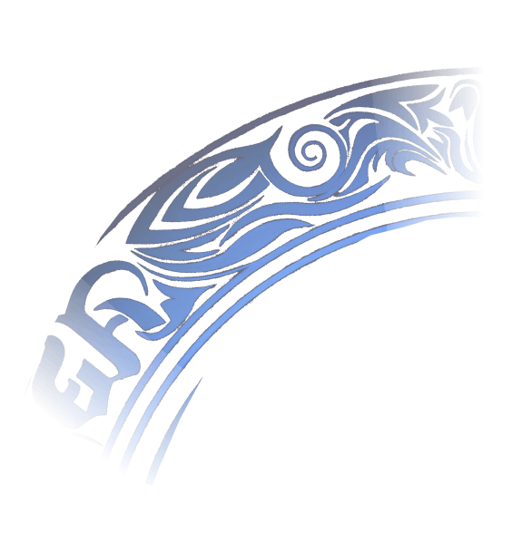 Decorative Blue Element